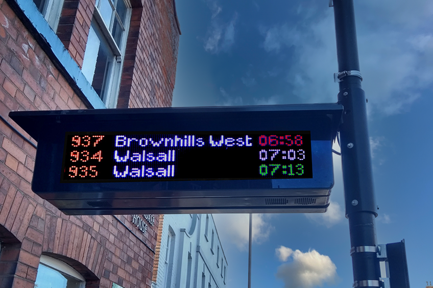 City-Wide LED Information Board Network for Public Communication